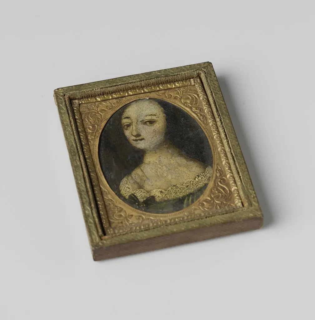 Portret van een onbekende vrouw, 1849