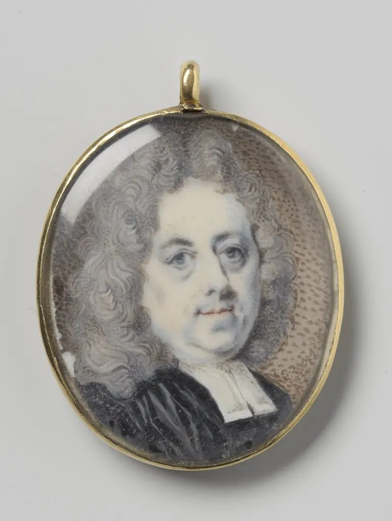 Portret van een predikant, 1725