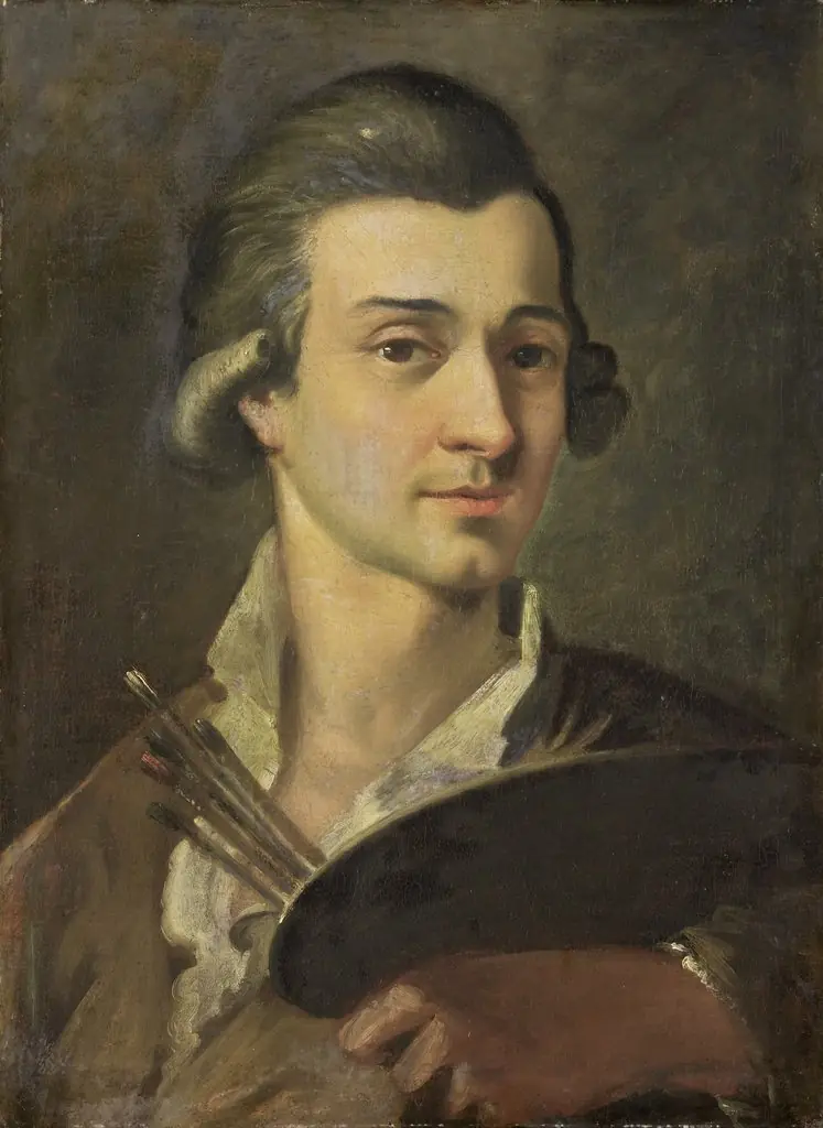 Portret van een schilder