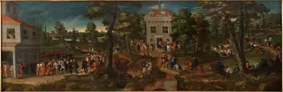 Postreise Erzherzog Ferdinands II. (1529-1595) nach Brüssel