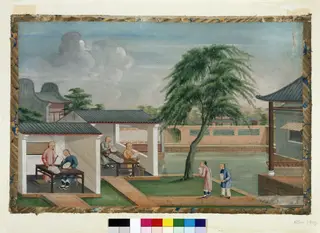 Potters Painting in Enamel Colours