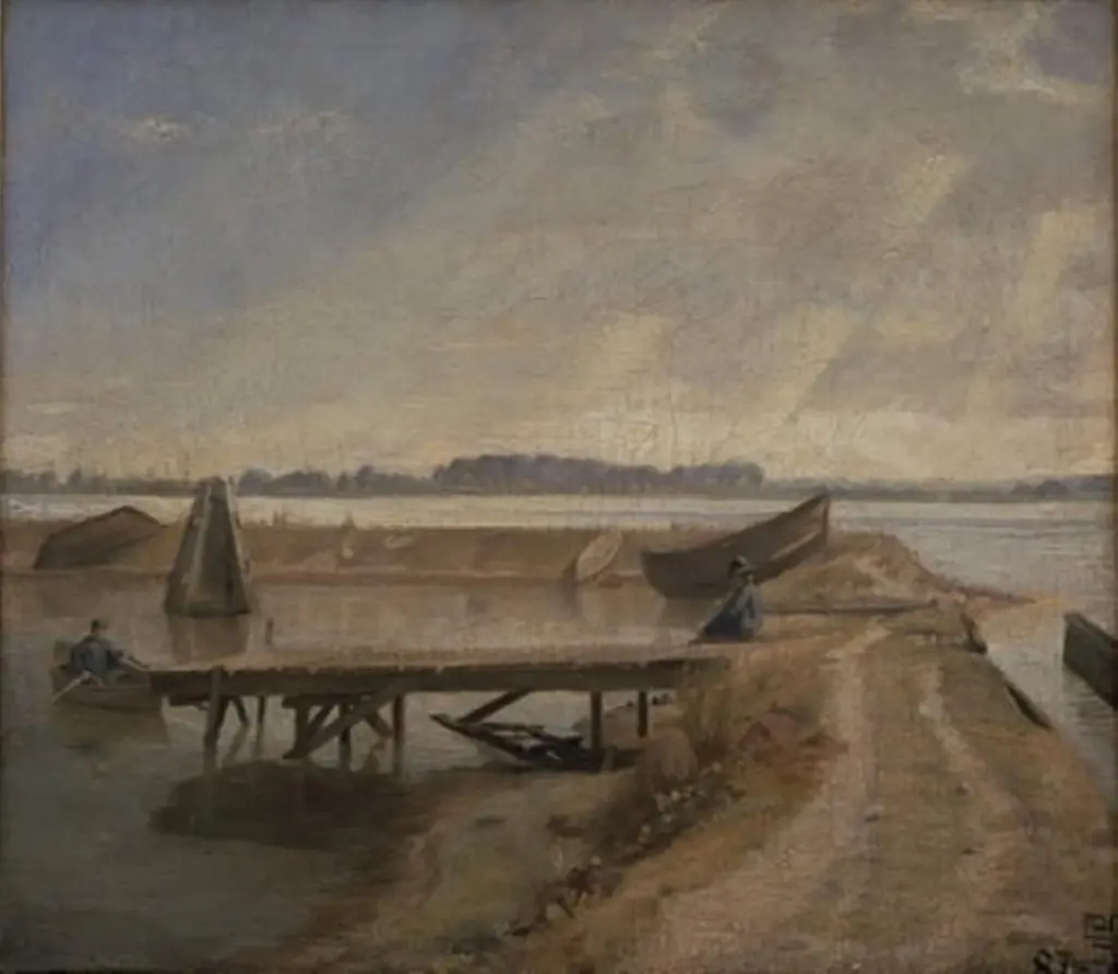 Septemberdag ved Kalvebodstrand, by Poul Simon Christiansen