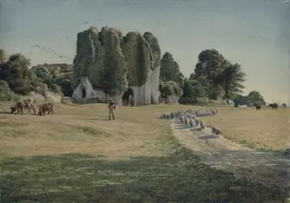 View of the Ruins of St. Radigund's Abbey, Nr Dover