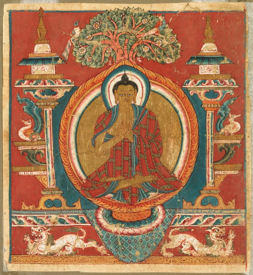 Preaching Sakyamuni, unspecified, 1050