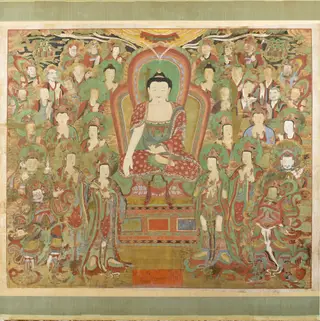 Preaching Sakyamuni Buddha
