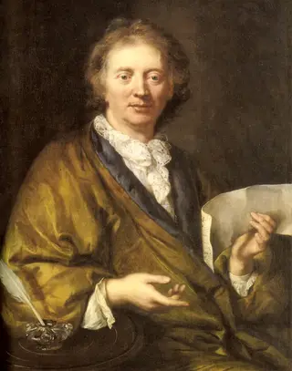 Presumed portrait François Couperin (1668-1733), composer