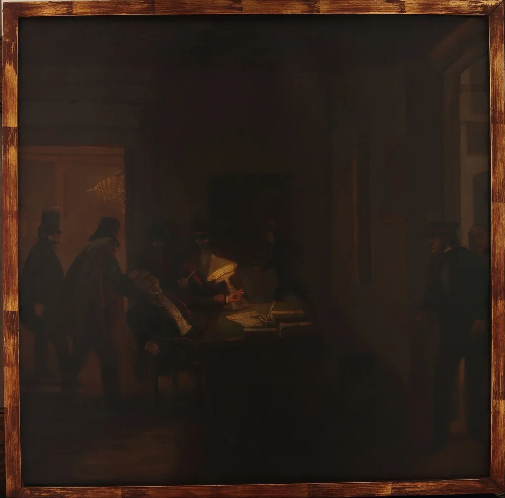 Asesinato de Maza, by Prilidiano Pueyrredón, oil