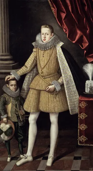 Prince Philip and the Dwarf, Miguel Soplillo, by Rodrigo de Villandrando