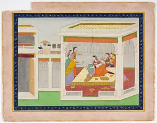 Princess Served by Female Attendants
