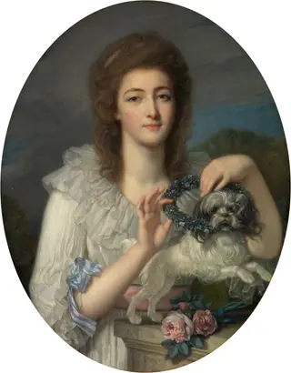 Princess Varvara Nikolaevna Gagarina (1762–1802), by Jean-Baptiste Greuze