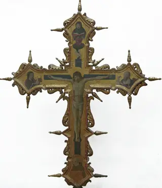 Processional Crucifix, by Pietro di Francesco degli Orioli