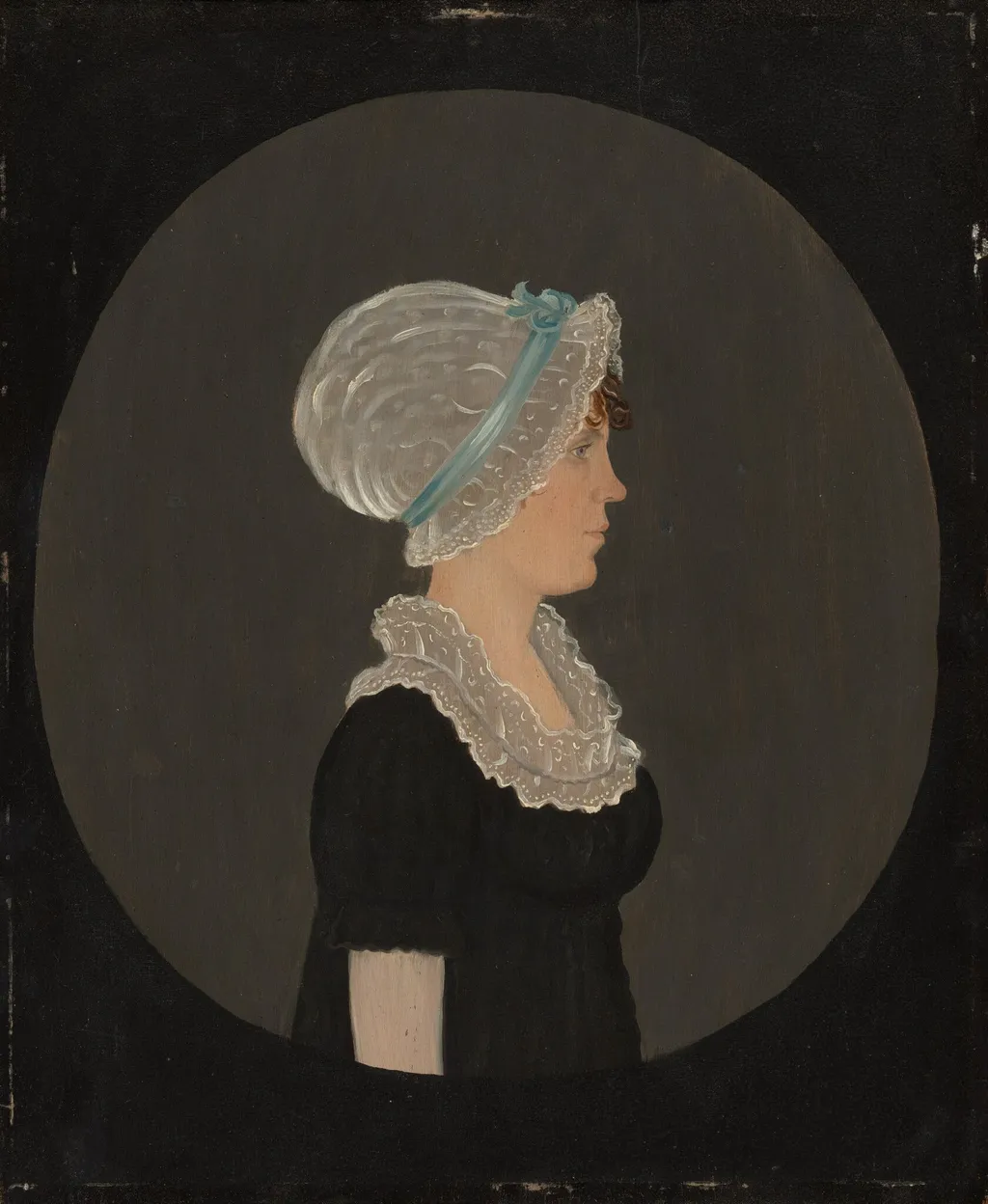 Profile Portrait of a Young Lady, oil, 1815