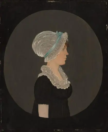 Profile Portrait of a Young Lady