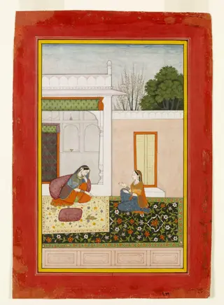 Prositapatika Nayika