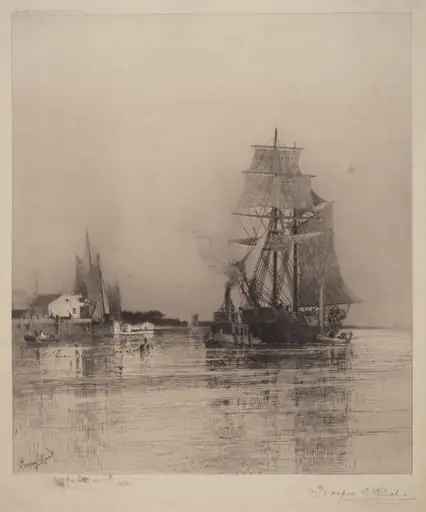 In Low Tide, by Prosper Louis Senat