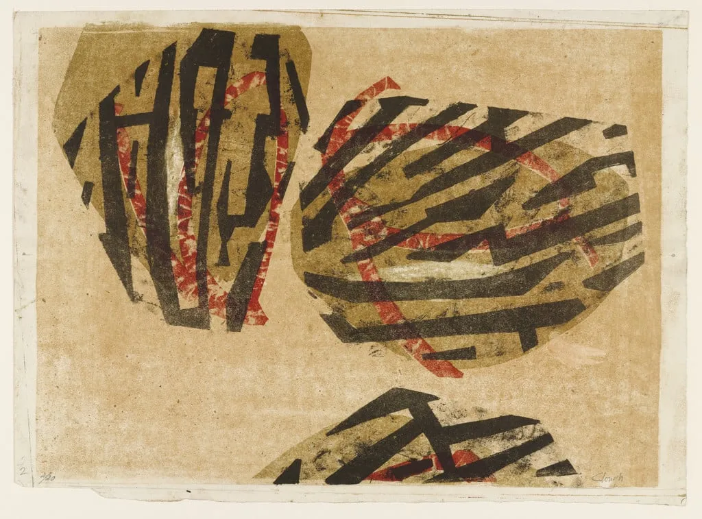 Untitled, by Prunella Clough, ink, 1949