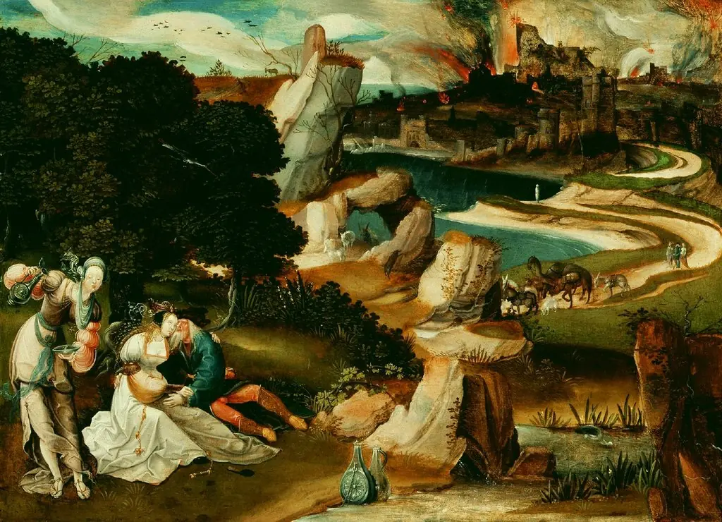 Lot and his daughters, by Pseudo Jan Wellens de Cock