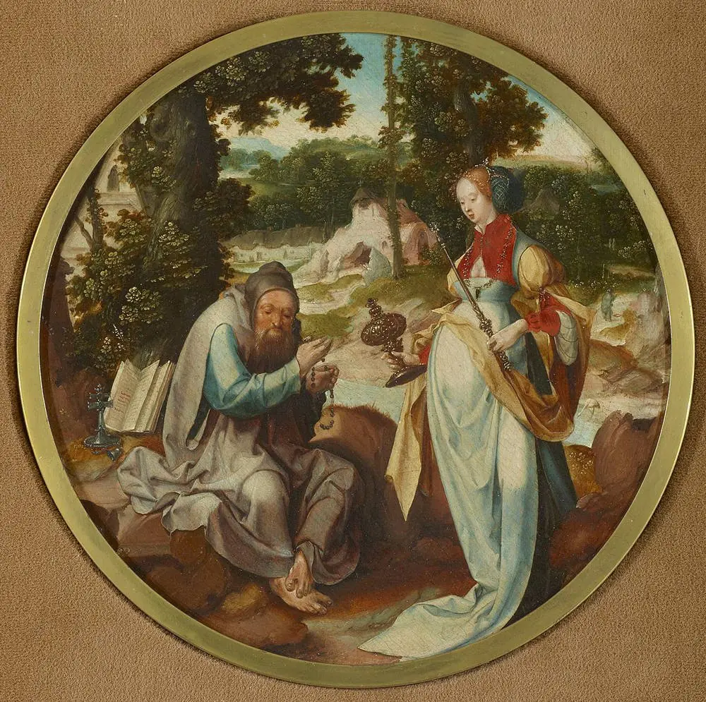The temptation of Saint Antony, by Pseudo Jan Wellens de Cock