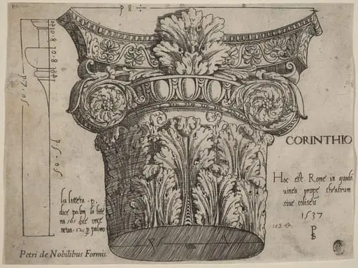 Capital from the Colosseum, Rome, by Pseudo-Pier Francesco Fiorentino