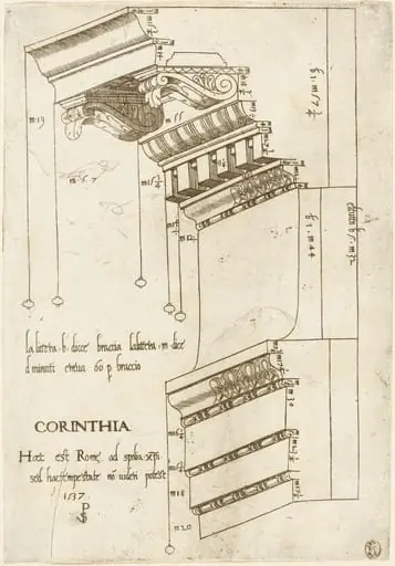 Entablature from the Basilica Ulpia, Rome, by Pseudo-Pier Francesco Fiorentino