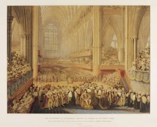 Topographical drawing, by pugin