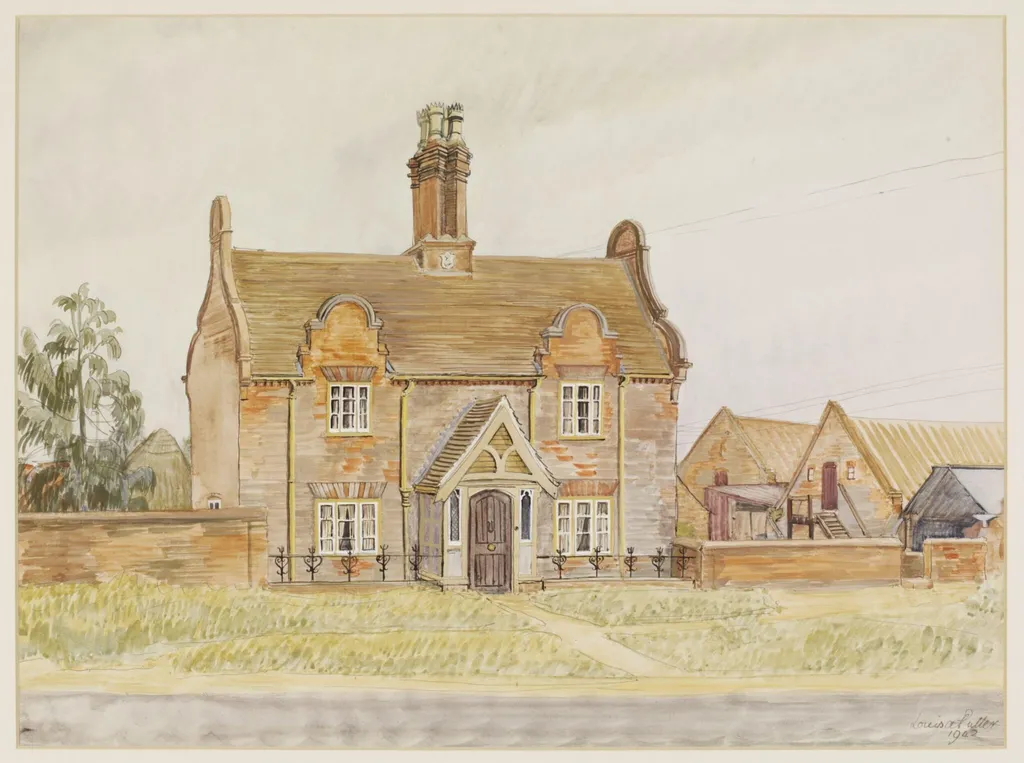 Chantry Farm in Orford, by Puller, watercolor