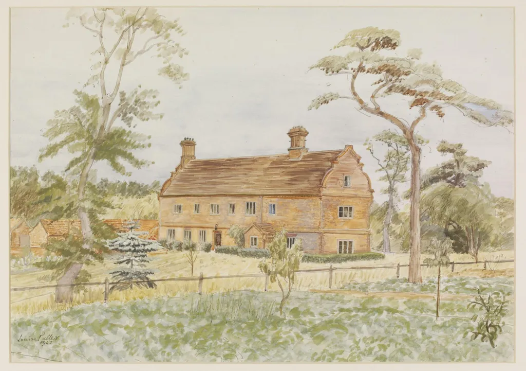 Church Farm, Sudbourne, by Puller, watercolor