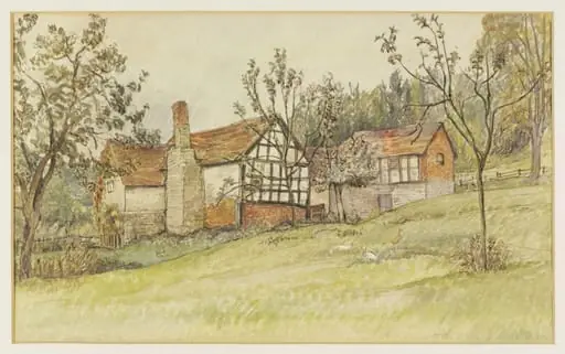 Oldfield Farm, between Leinthall Earls and Richard's Castle, by Puller