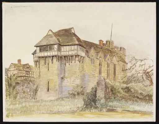 Stokesay Castle, by Puller