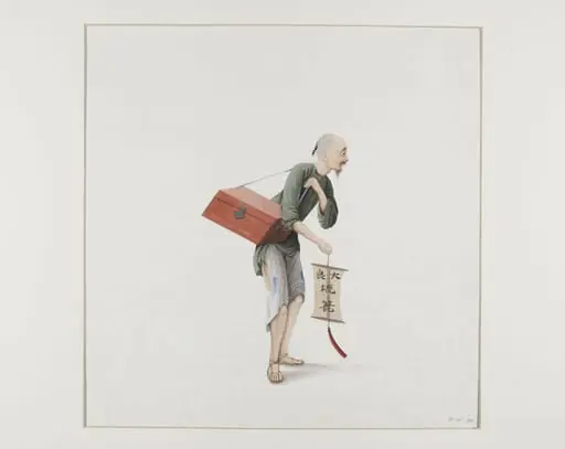 A Comb Seller, by Puqua