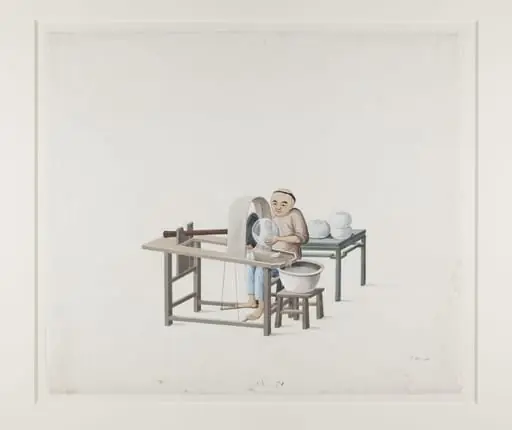 A Glass Grinder, by Puqua