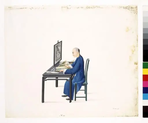 A Glass Painter, by Puqua