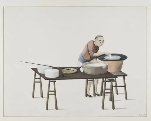 A Pancake Seller, by Puqua