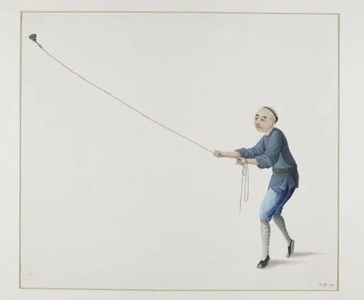 A Weight-thrower, by Puqua