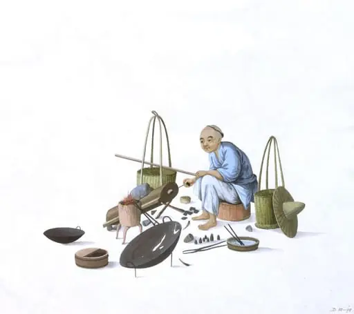 A Wok Mender, by Puqua