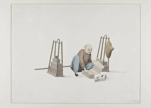 Man Selling Toilet Paper, by Puqua