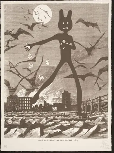 Pure Evil. Frost on the Thames 1814., by Pure Evil