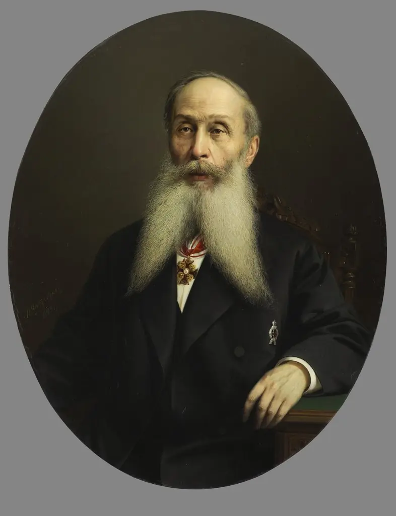 Portrait of V.A.Chernokhvostov, by Pyotr Petrovich Zabolotsky