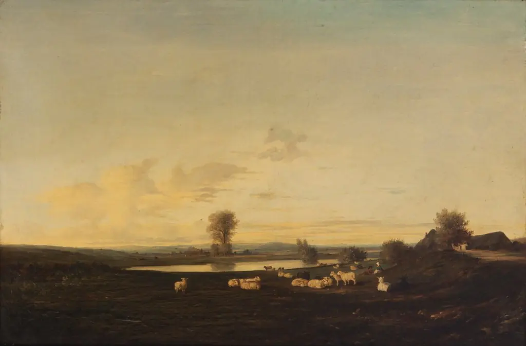 Landscape with people and animals, by Q27950805