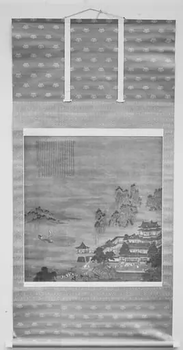 明 佚名 傳仇英 唐宫圖 軸|A Tang Palace, by Qiu Ying
