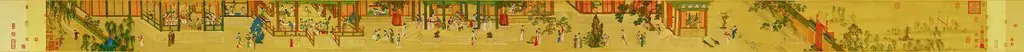 Spring Morning in the Han Palace, by Qiu Ying