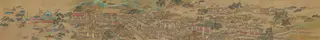 The Bustling and Hustling of Nanjing, by Qiu Ying, 1533
