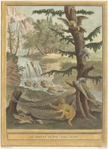 Le chat et le rat (The Cat and the Rat), by Quentin-Pierre Chedel