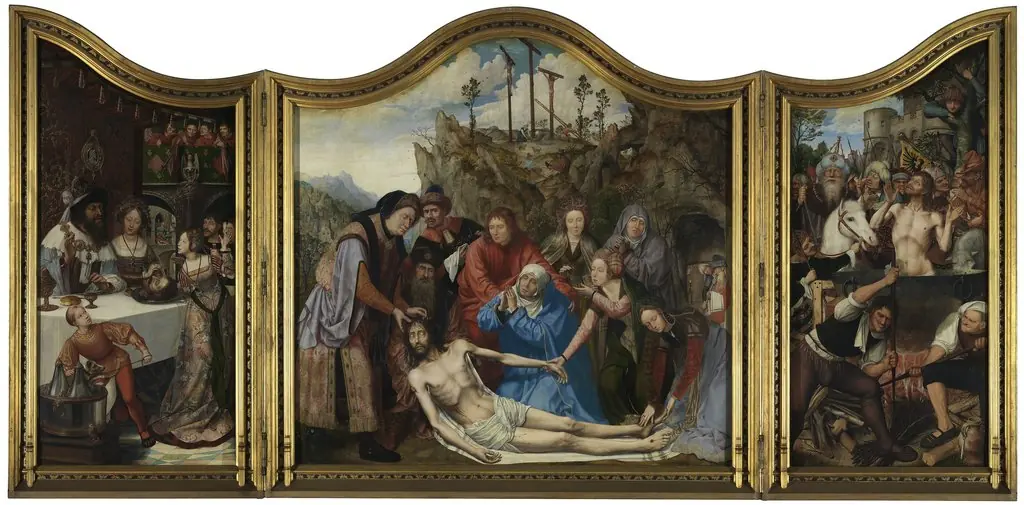 Altarpiece of the Guild of the Joiners, by Quinten Metsys