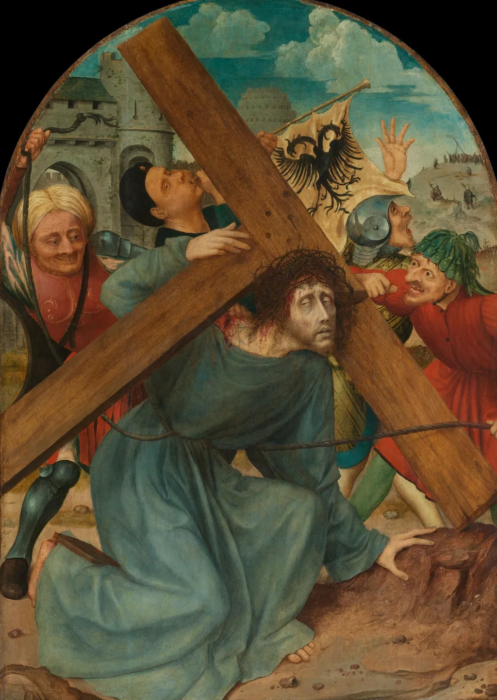 Christ Carrying the Cross, by Quinten Metsys, unspecified, 1510