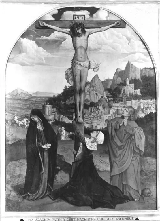 Christ on the cross, by Quinten Metsys