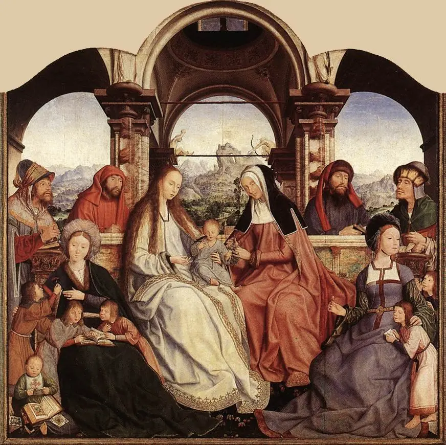 De H. Maagschap, by Quinten Metsys
