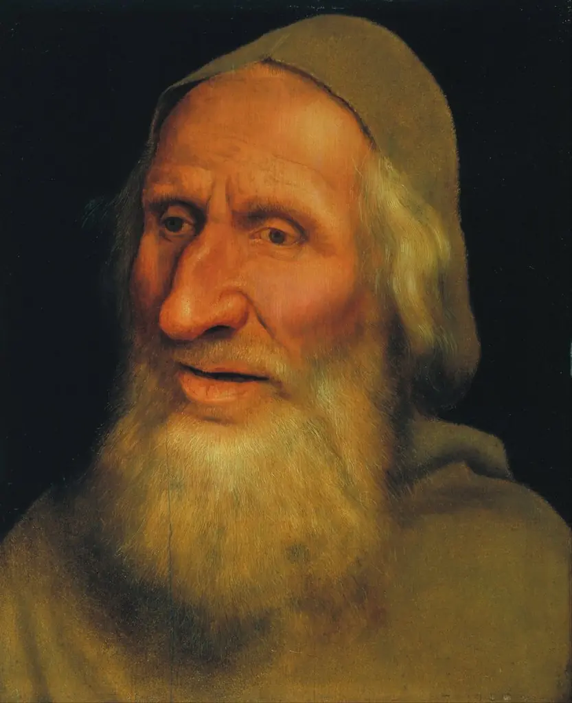 Head of an Old Man, by Quinten Metsys