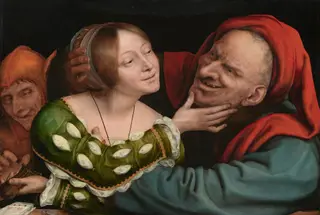 Ill-Matched Lovers, by Quinten Metsys