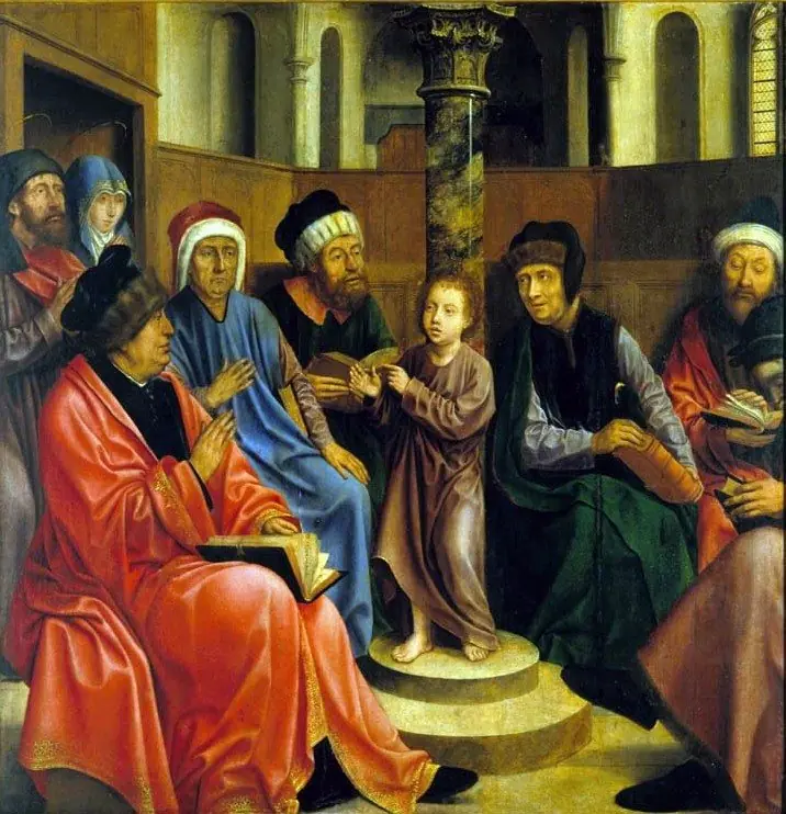 Jesus Among the Doctors, by Quinten Metsys